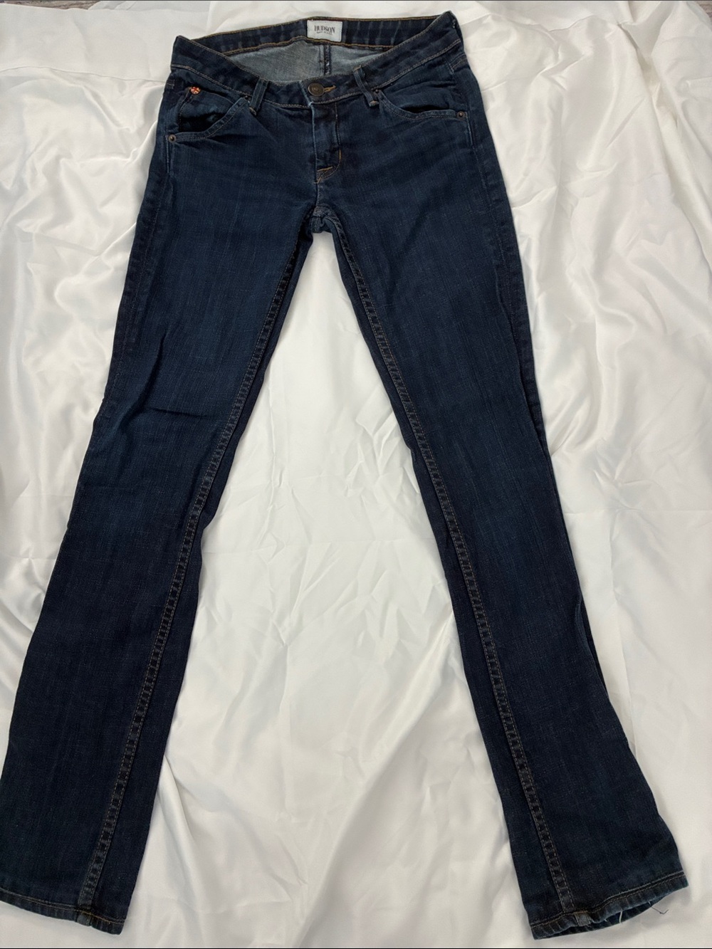 Hudson Jeans Women’s Dark Indigo Straight Leg Jeans